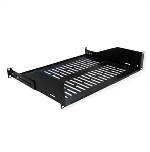 Shelf VALUE 19" 350 mm depth U-shape, max load 25 kg (model 26.99.0433)