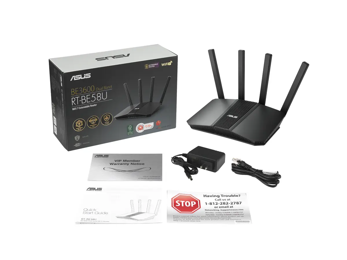 Maršrutētājs ASUS RT-BE58U V2 Photo 13