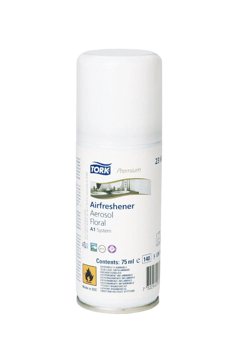 Gaisa atsvaidzinātājs aerosols Tork Premium Ziedu
