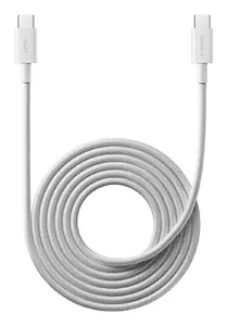 USB kabelis Xiaomi BHR087AGL USB 2.0 2 m USB-C uz USB-C balts
