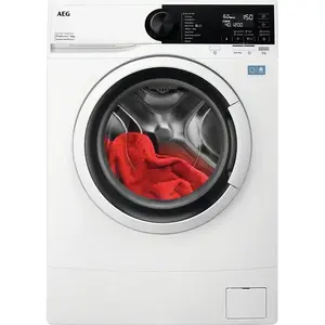 Стиральная машина с фронтальной загрузкой AEG 6000 Series ProSense L6SE26WE, 6 кг, 1200 об/мин, глубина 37.2 см, класс энергопотребления A