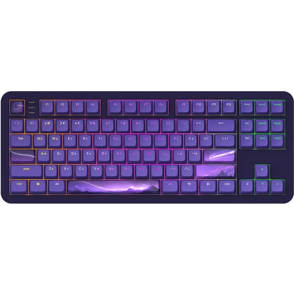 Mehāniskā tastatūra Dark Project ALU87B ar