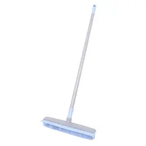 Rubber Floor Brush YORK BACTERIA STOP model 36051300 with telescopic handle