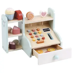 Toy cash register PROMIS KS25 — compact multicolour model for ages 3+