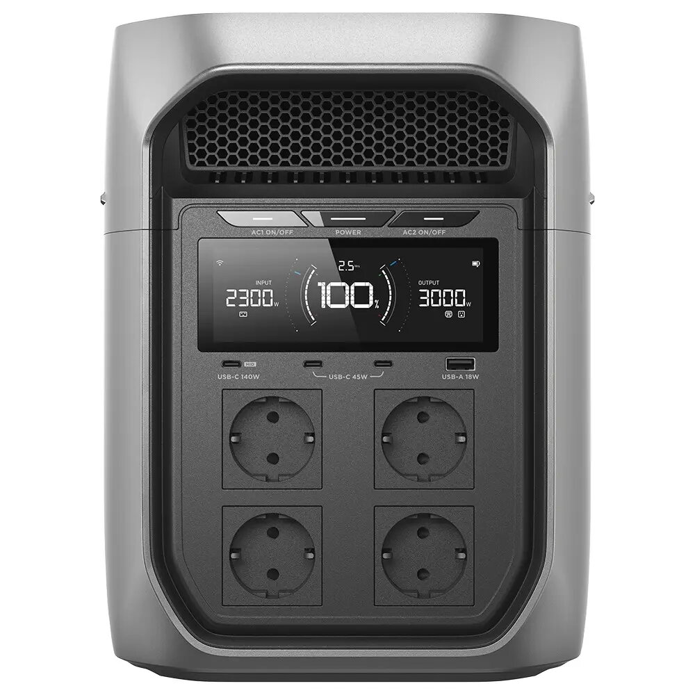 EcoFlow DELTA 3 Max Plus Portable Power Station Photo 2