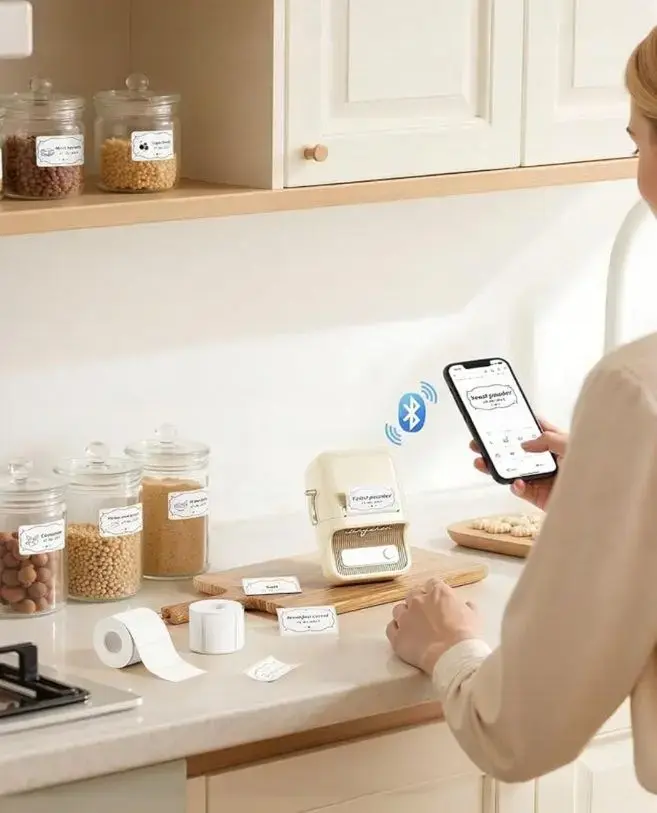 Принтер этикеток NIIMBOT B21S — компактный Bluetooth термопринтер Photo 2