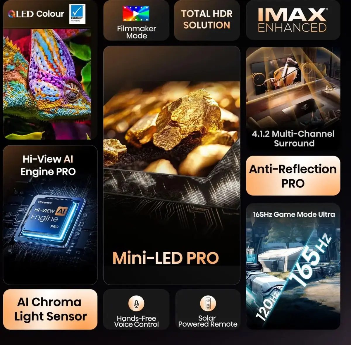 Televizors Hisense 55U8Q Photo 4