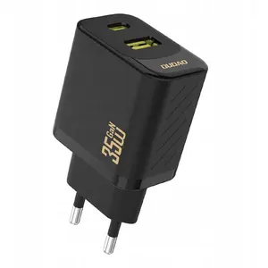 Зарядное устройство Dudao A27 Max 35W GaN черное — USB быстрозарядка, один порт 35W