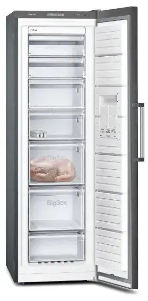 Upright freezer Siemens GS36NVXEV Photo 2