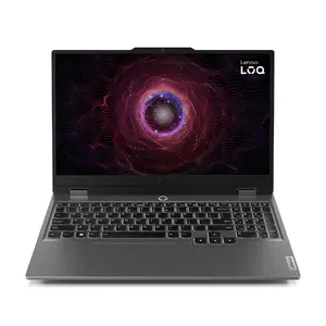 Laptop Lenovo LOQ 15ARP9 — 15.6" FHD 144Hz, AMD Ryzen 5 7235HS, 16GB DDR5, 512GB NVMe SSD, NVIDIA GeForce RTX 4050, Luna Grey