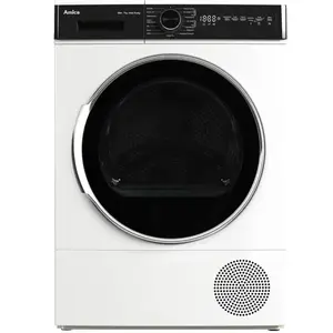 Tumble dryer AMICA AD3S72LHB(E) 7 kg, freestanding, front-load, LED display, electronic control, white