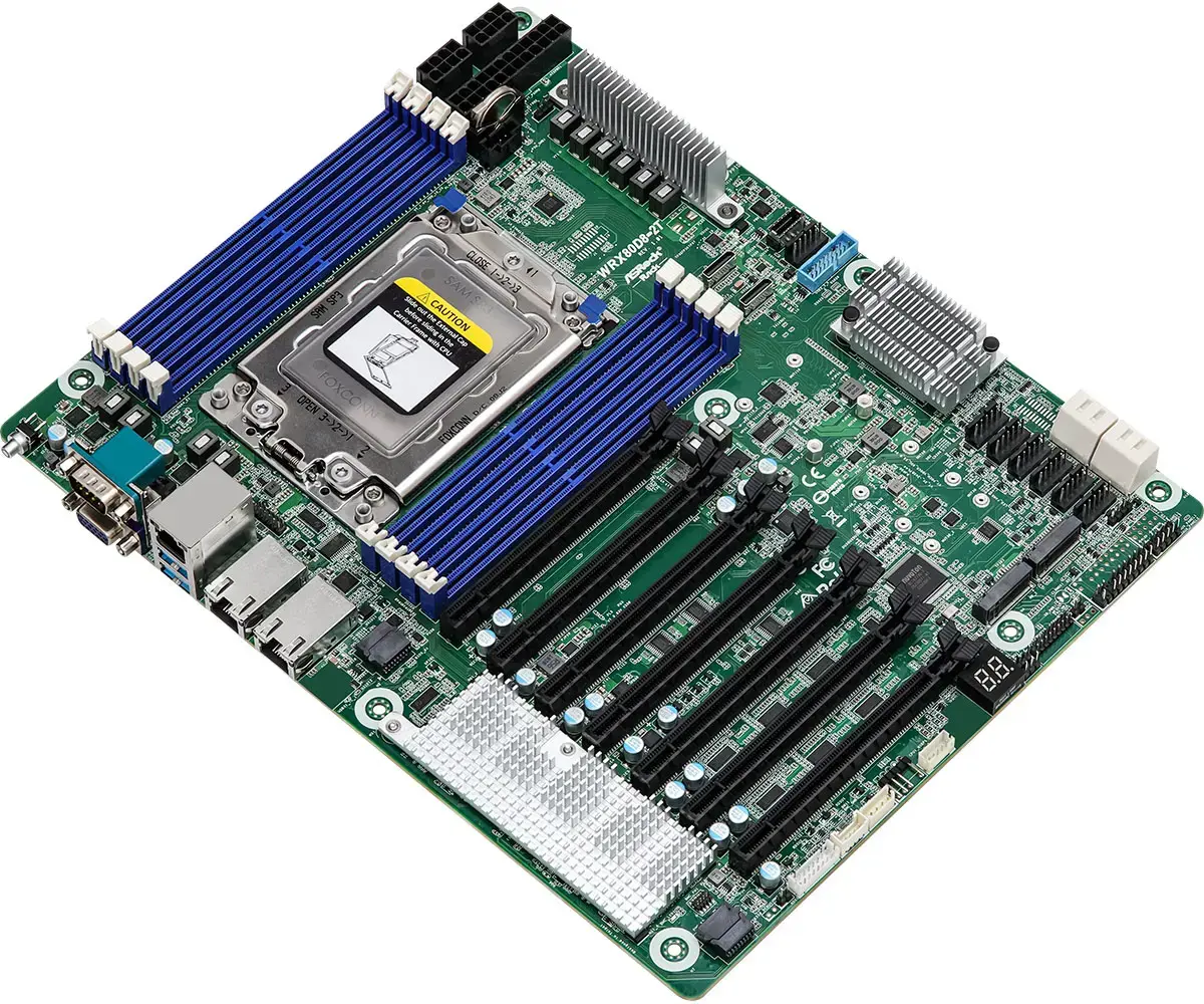 Материнская плата ASRock WRX80D8-2T Photo 2