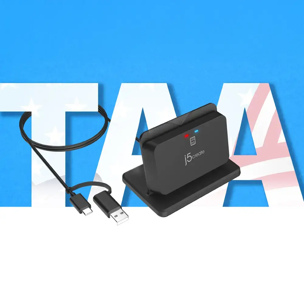 USB Smart Card Reader j5create JUR261 Photo 7