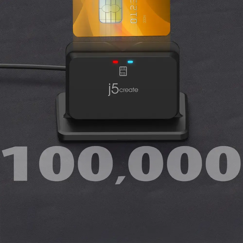 USB Smart Card Reader j5create JUR261 Photo 10