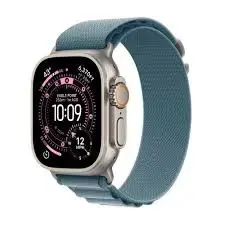 Смарт-часы Apple Watch Ultra 3 GPS + Cellular 49 мм Natural Titanium с ремешком Light Blue Alpine Loop