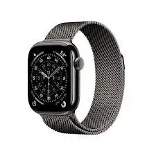 Смарт‑часы Apple Watch Series 11 GPS + Cellular 42 мм титановый корпус Slate с браслетом Milanese Loop Slate