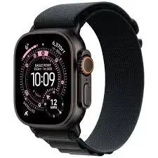 Смарт‑часы Apple Watch Ultra 3 GPS + Cellular 49 мм корпус из черного титана ремешок Milanese Loop Small
