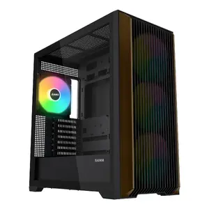 ATX Mid-tower Case DeepCool Z60 — Black, Midi Tower, supports ATX PSU, 3x140mm front + 1x140mm rear fans