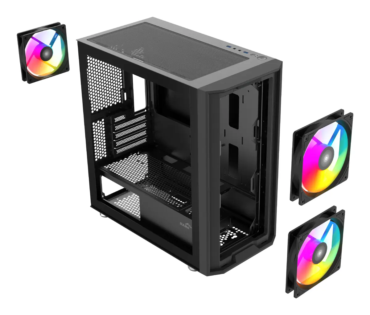 DeepCool SAMA Gears S30 mATX Mid-tower Photo 6
