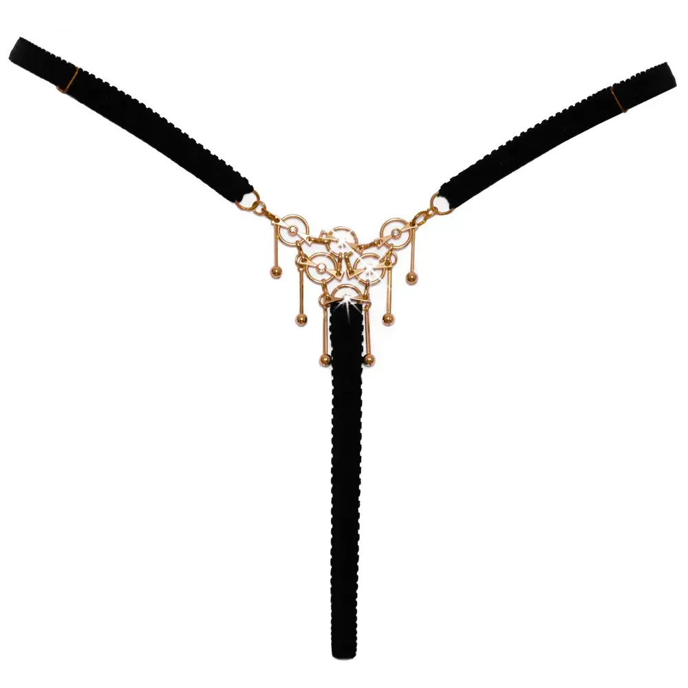 Трусики-стринг cottelli collection String Decoration S–L Photo 7