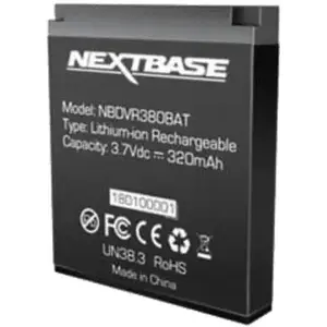Battery pack NEXTBASE NBDVR380BAT 380mAh for dash cameras — replaceable power module