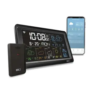 Метеостанция EMOS GoSmart E8610 — беспроводная для внутри/снаружи, измерение температуры, Wi‑Fi