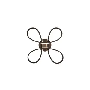 Ceiling LED light TRIO Fly 40 cm 3000K Matt Black