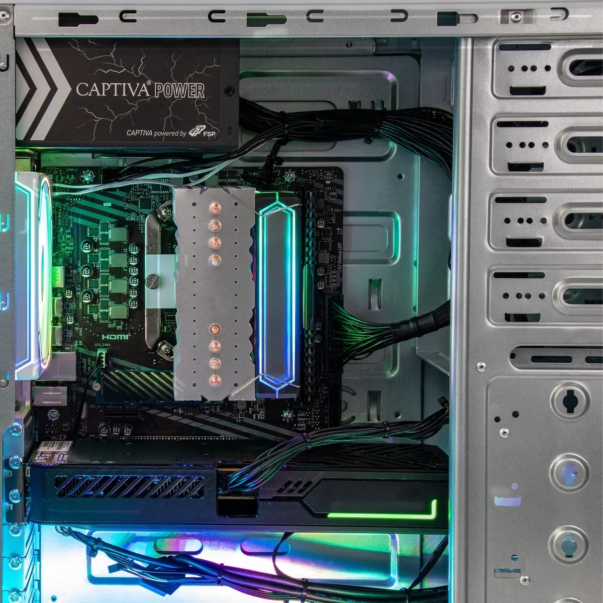 Captiva Advanced Gaming 95893 Dators Intel Core i5 RTX 5060 Photo 4