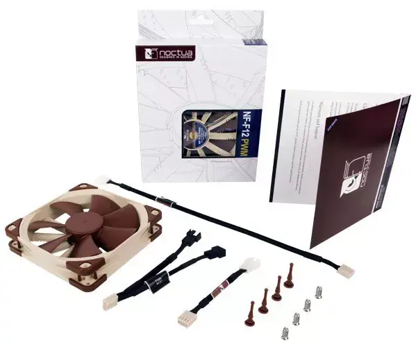 Вентилятор Noctua NF-F12 PWM Photo 6