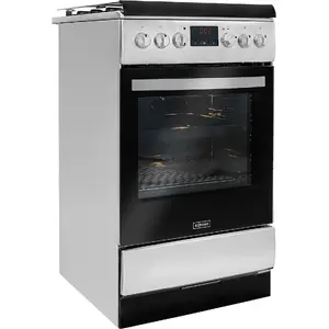 Gas stove KERNAU KFC 5010.1 GE CI X, 5 burners, stainless steel, energy class A
