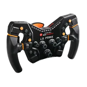 Steering wheel Asetek La Prima Black wired PC power cable