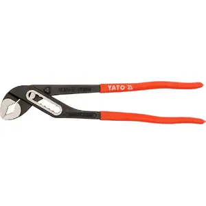 Tongue-and-groove pliers YATO YT-2091 300 mm red handle 542 g