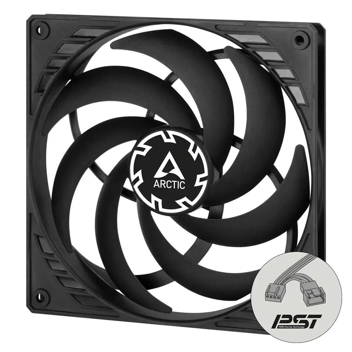 140 mm ventilators arctic cooling ARCTIC P14 Slim PWM PST Photo 2