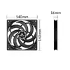 140 mm ventilators arctic cooling ARCTIC P14 Slim PWM PST Photo 5
