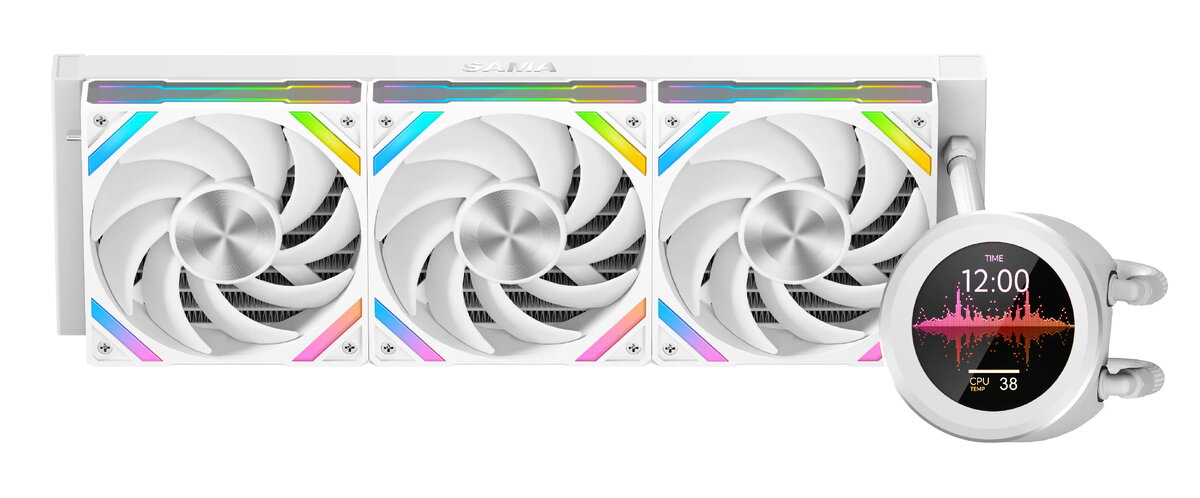 Visi‑vienā CPU šķidruma dzesētājs SAMA Gears