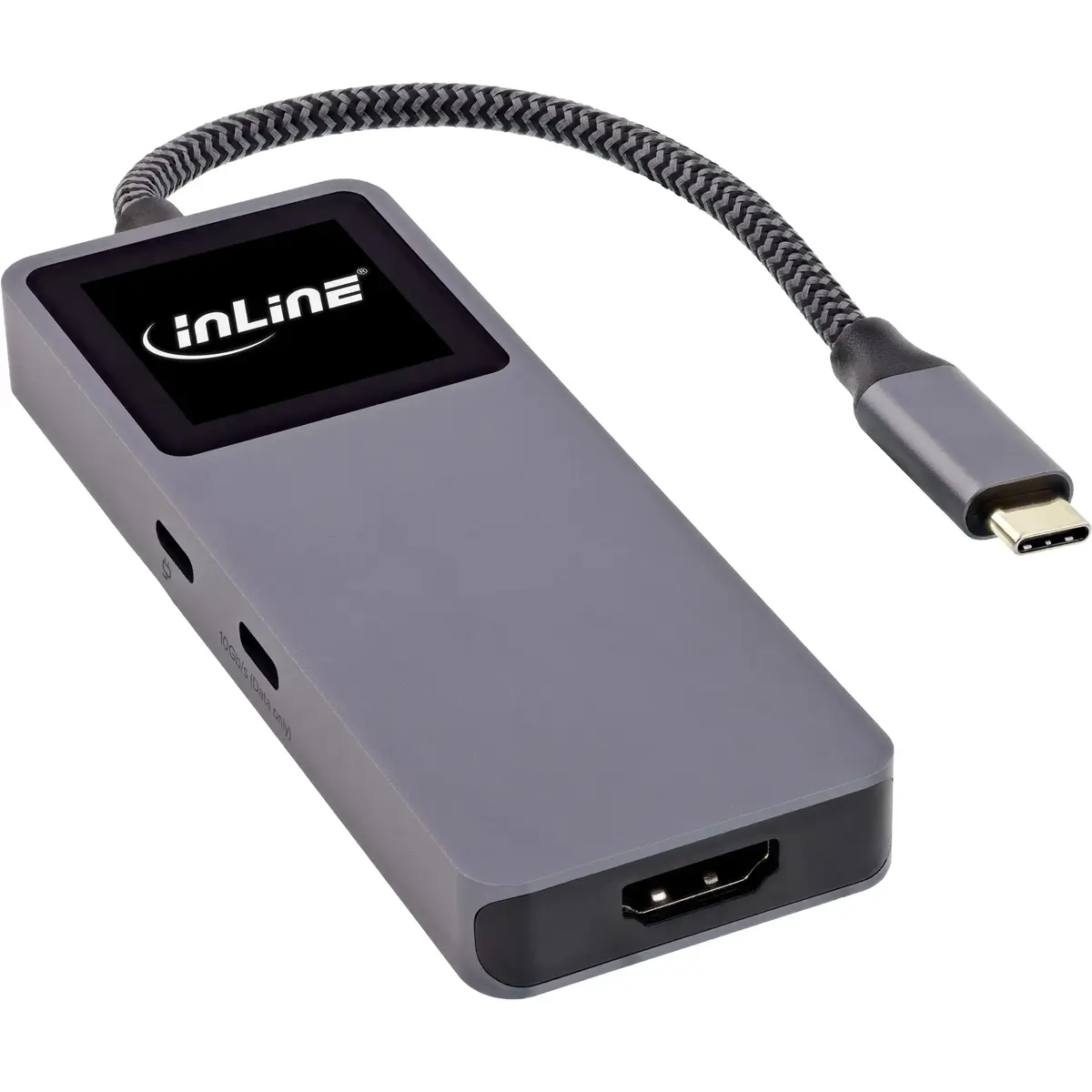 Интерфейсный хаб InLine 35392D USB 3.2 Gen 2 Type-C Photo 2
