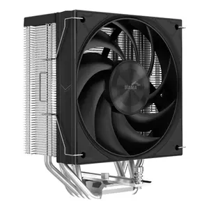 Gaisa dzesētājs SAMA Gears A40E Metallic — 120 mm ventilators, 800–2200 apm., HDB gultnis, 71×122×152 mm, sudrabains
