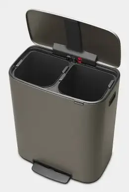 Brabantia 211546 taisnstūrveida tērauda konteiners Photo 2