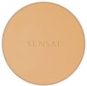 Papildinājums kompaktajam tonālam Sensai TF203 Natural Beige pulveris, paredzēts kompakta korpusam, mitrinošs un atsvaidzinošs