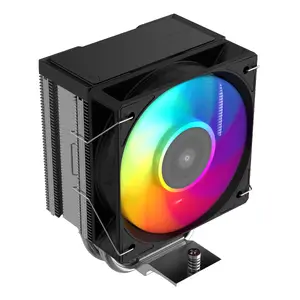 Gaisa dzesētājs ventilators SAMA Gears X30L Black ARGB, 100 mm PWM, 1000–2600 apgr./min, HDB, 3.25 mmH2O