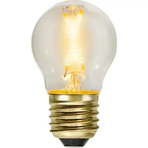 LED bulb Star Trading E27 G45 Soft Glow 0.5W 2100K