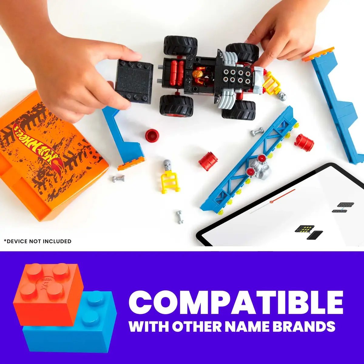 Конструктор Mega Bloks MEGA Hot Wheels Bone Shaker Crush Course Photo 6