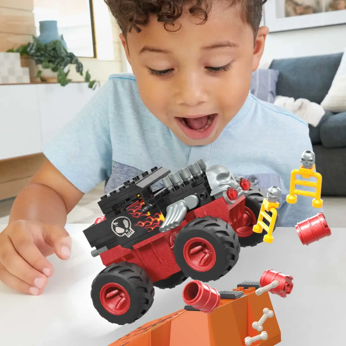 Конструктор Mega Bloks MEGA Hot Wheels Bone Shaker Crush Course Photo 8