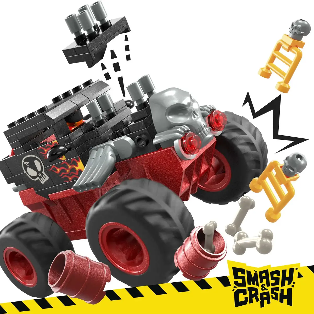 Конструктор Mega Bloks MEGA Hot Wheels Bone Shaker Crush Course Photo 9