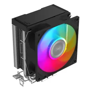 Gaisa dzesētājs SAMA Gears X20 Black — 9 cm ventilators, 1000–2600 apm., HDB gultnis, 93×66×123 mm, sudrabots