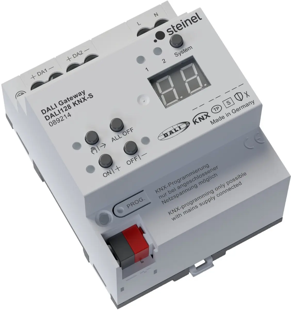 DALI kontrolieris Steinel DALI128 KNX-S 089214