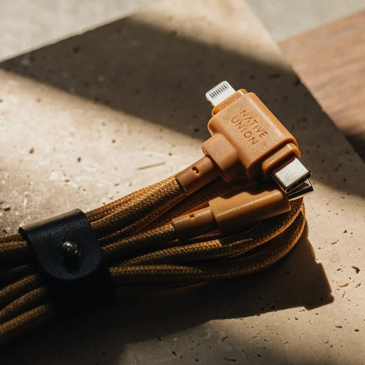 USB kabelis native union Belt Cable Duo 1,5 m USB-C/Lightning Photo 2
