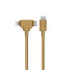 USB kabelis native union Belt Cable Duo 1,5 m USB-C/Lightning Photo 9