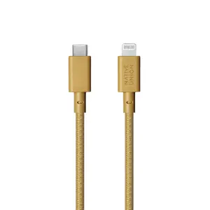 Cable native union Belt Cable Lightning to USB‑C 3 m Yellow