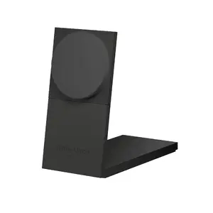 Wireless 2-in-1 Qi2 Charger native union Rise 2‑In‑1 Qi2 Wireless Charger Indoor smartphone compatibility Black